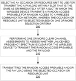 RANDOM ACCESS TO A WIRELESS COMMUNICATION NETWORK