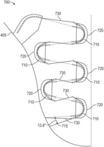 Deformable lace guides for automated footwear platform