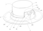 Luminaire body, face ring and lighting device