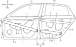 DOOR BEAM STRUCTURE FOR VEHICLE SIDE DOOR AND MANUFACTURING METHOD THEREOF