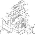 Cage assembly for animal test subjects