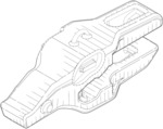 Adapter for a ground engaging machine implement