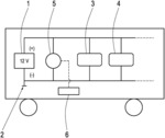 Motor vehicle electric system comprising a monitoring of insulation for supplying an environment sensing system