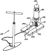 Holding and take-off device for hydropneumatically driven aircraft, in particular model rockets