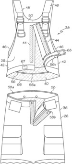 Garment fastener and method for assembling a garment portion