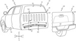 Trucks including externally mounted combination absorber and seal member