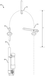 Non-pyrotechnic aerial display apparatus