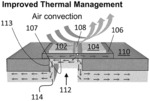 Flexible transistors with near-junction heat dissipation