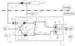Radio frequency mixer implemented with a photonic circuit