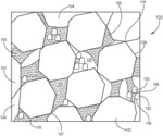 REDUCED POLYMER CONTENT AND BONDING IN POLYMER PARTICULATE COMPOSITE