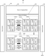 High voltage generation using reconfigurable photodiodes in pixel array