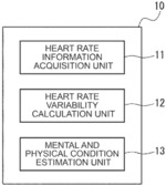 MENTAL AND PHYSICAL CONDITION ESTIMATION SYSTEM, MENTAL AND PHYSICAL CONDITION ESTIMATION METHOD, AND STORAGE MEDIUM