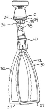 Bone staple storage, inserter, and method for use therewith