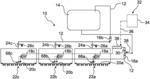 Active substance supply system for an agricultural sprayer