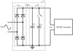 AC/DC power supply, rectifier circuit and control method