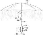 Flexible Misting Umbrella Apparatus