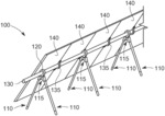 Multi-piece truss legs and related couplers