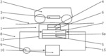 Actively cooled infrastructure side of an inductive charging system