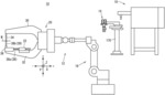 PROJECTION WELDING DEVICE, AND ELECTRODE CLEANING METHOD FOR SAME