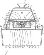 Accessory for steam-heating and/or steam-cooking food and steamer comprising a container and an accessory for steam-heating and/or steam-cooking food contained in the container