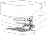 Milling machine processing system with intelligently follow-up cutting fluid nozzle and working method