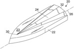 Hull for a wakesurf boat