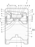 Dispenser for discharging flowable compounds