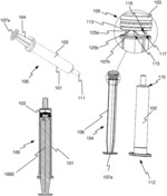 PLUNGER ROD AND SYRINGE ADAPTED FOR COMPRESSION FAILURE
