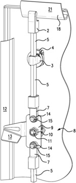 DOOR ROD ASSEMBLY