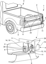 Flap arrangement with a flap for a motor vehicle