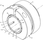 Bearing inner ring with integral mounting means