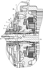 Arrangement of a rotor position sensor