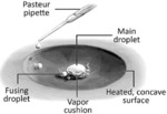 CONDUCTING REACTIONS IN LEIDENFROST-LEVITATED DROPLETS