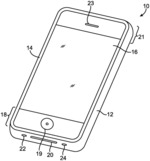 PORTABLE ELECTRONIC DEVICE WITH TWO-PIECE HOUSING
