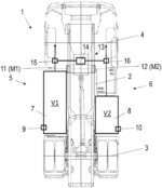 A system having at least two cryogenic containers for providing a fluid