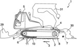 TRACKED VEHICLE FOR FINISHING THE GROUND WITH A LIFTABLE WORKING ASSEMBLY, IN PARTICULAR A SNOW GROOMING VEHICLE WITH A LIFTABLE TILLER ASSEMBLY