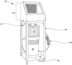 SYSTEM AND METHOD OF LOOSENING, REMOVING AND COLLECTING DEBRIS FROM NEWLY MACHINED ARTICLES USING COMPRESSED AIR