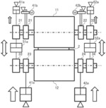 ROLL PRESS DEVICE, AND CONTROL DEVICE