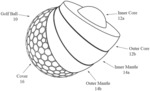 Process for incorporating graphene into a core of a golf ball