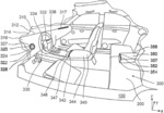 Vehicle Interior Component Having Accentuatable Operating Element and Vehicle Equipped With Same