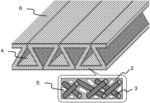 FIBER-REINFORCED COMPOSITE MATERIAL AND SANDWICH STRUCTURE
