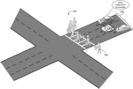 Apparatus and method for safety improvement by collaborative autonomous vehicles