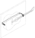 Multi-position guitar holder and methods of using same