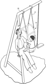 SWING DESIGNED TO PROMOTE ATTUNEMENT BETWEEN CHILD AND CARETAKER