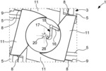 DIAPHRAGM-TYPE DEPLOYMENT DEVICE, PARTICULARLY FOR HOROLOGY