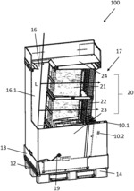FILTER MODULE FOR THE SEPARATION OF OVERSPRAY