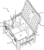 WIRE REEL STORAGE BOX