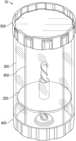 WRITING INSTRUMENT CONTAINER ASSEMBLIES