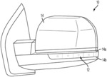 Vehicular exterior mirror system with light module