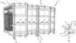 Container arrangement and method